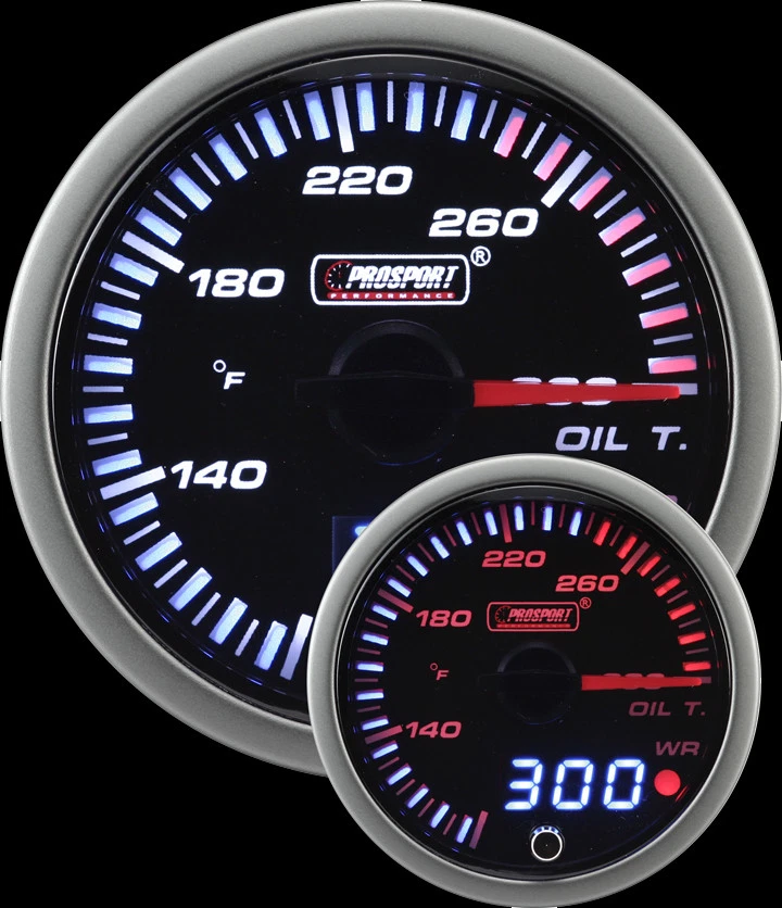 Prosport 52mm JDM Oil Temperature Gauge - Image 2 of 2
