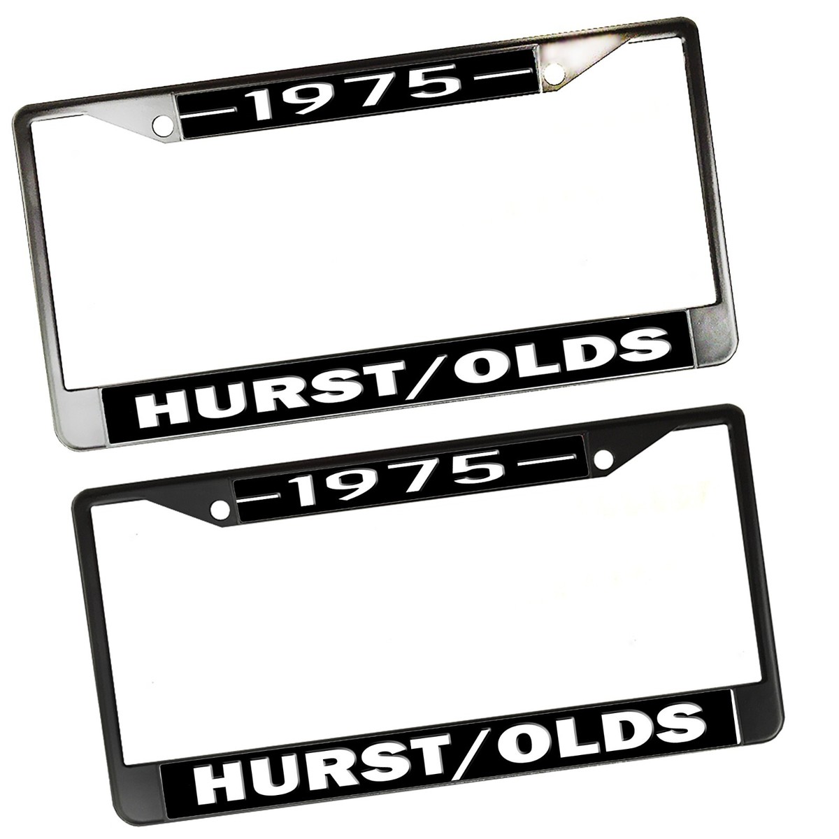 ONE 1968-1984 Oldsmobile Hurst Olds Metal One License Plate Frame