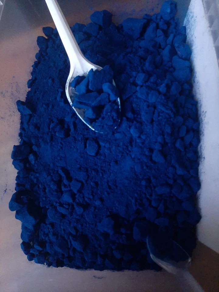 100% Authentic Natural Moroccan Blue Nila Powder 25g.Wholesale Available - Image 3 of 4
