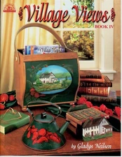 Village Views IV Gladys Neilsen Acrylic Decorative Painting Patterns Craft Book