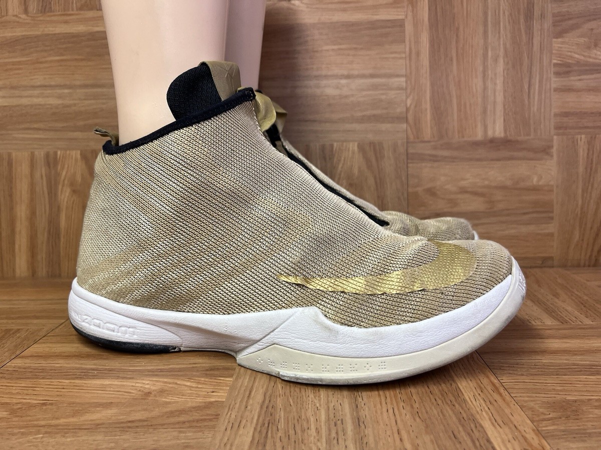 RARE🔥 Size 13 - Nike Zoom Kobe Icon JCRD Gold 819858-700 Jacquard