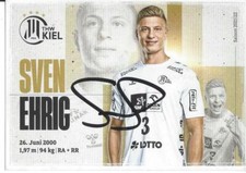 SVEN EHRIG HANDBALL THW KEEL AUTOGRAPH CARD