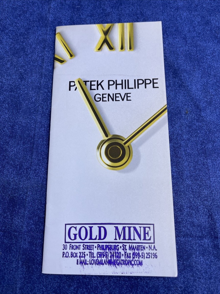 Calatrava Patek Catalogue 96 Patek Philippe Catalog Pamphlet