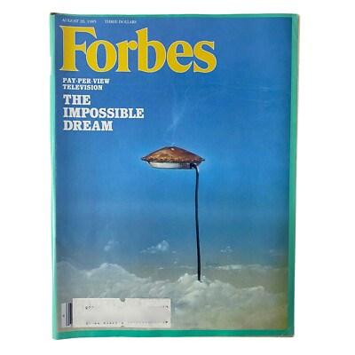 Forbes Magazine August 26, 1985 Pay-Per-View Television The Impossible Dream