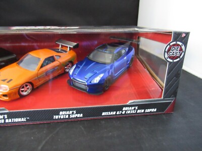 FAST & FURIOUS ブライアンのGT-Rとスープラ2台セット1/24 FAST