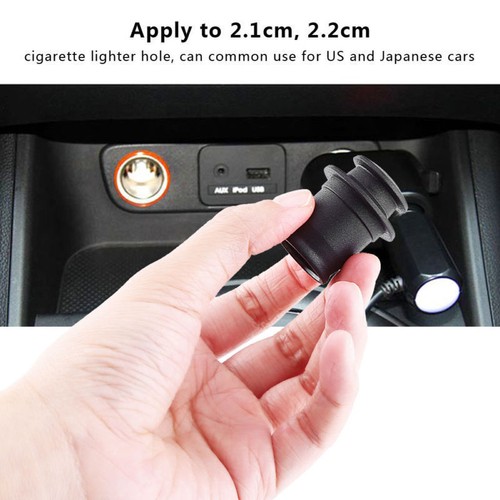Cigarette Lighter Universal Waterproof Plug AP208 Dust Cover Cap Socket Car - Picture 4 of 10
