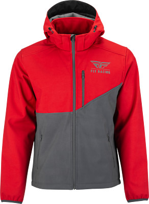 Fly Racing Checkpoint Jacket (2024) Lg Grey/Red 354-6384L