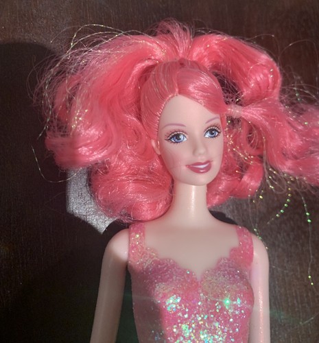 Fairytopia Pink Sparkle Fairy Barbie Doll 2003 Mattel #B5734 - Picture 4 of 4