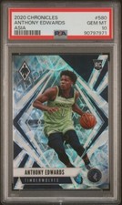 🔥 Anthony Edwards Silver Scope Asia Prizm Rookie PSA 10 Gem Mint 2020 Phoenix 