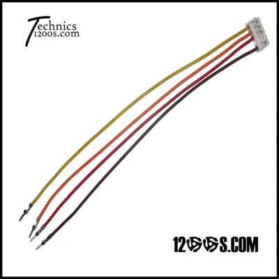 TECHNICS1200S.COM NEW TECHNICS SL 1200 1210 MK2 PITCH WIRE HARNESS REPLACES REZ1546