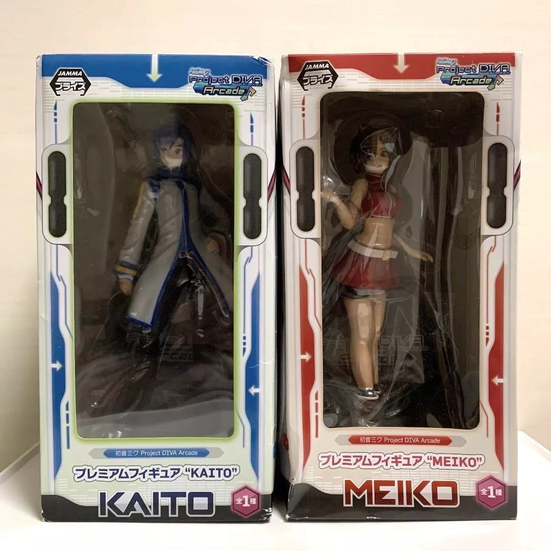 Hatsune Miku Project DIVA Arcade Premium Figure MEIKO KAITO 2 Set Sega Japan