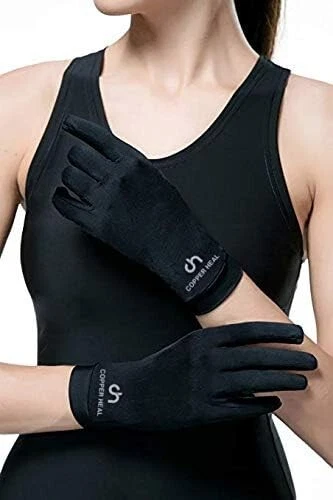 Arthritis Compression Gloves - Best Copper Gloves (1 Pair) for Rheumatoid Arthri - Picture 4 of 6