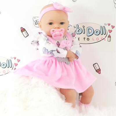 Bibi Doll 20" Baby Boy Doll - Large Lifelike Size, Sleeping Baby Doll, Soft Body, With Dummy