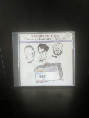 NEW Tenors on Tour CD 1997 Sony Classical Domingo Carreras Pavarotti ~ trl8#51