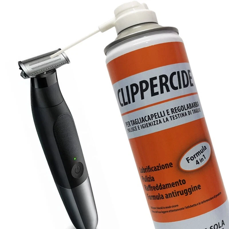 Lubrificante igienizzante Clippercide Spray tagliacapelli e regolabarba 500ml - Immagine 4 di 4
