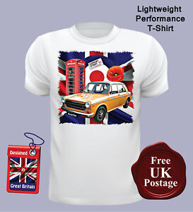 Poppy, Austin 1300 Mod Austin 1300 GT Men/'s T Shirt Union Jack Target