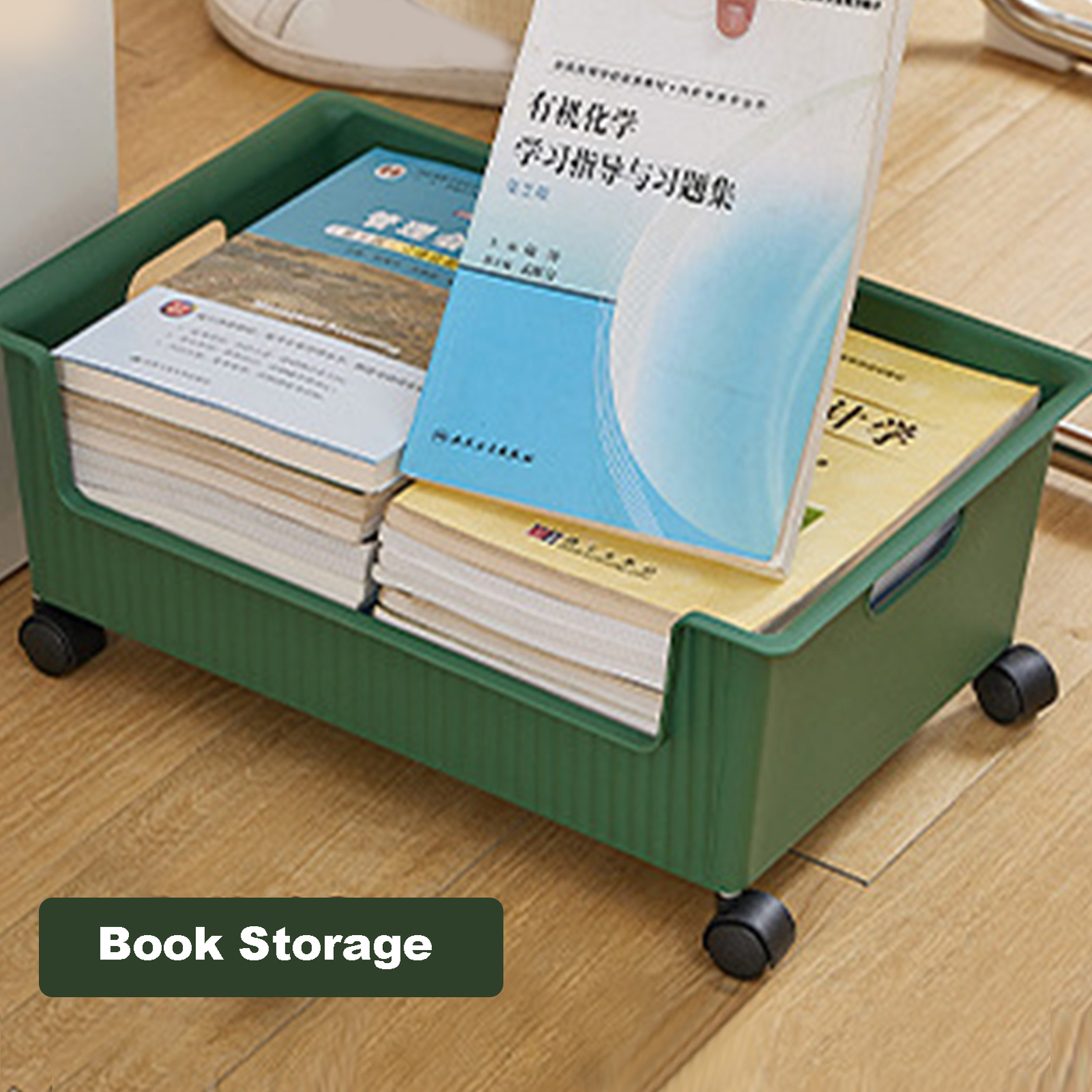 Desktop Organizer High Fence Storage Oblong Shape Sundries Storage