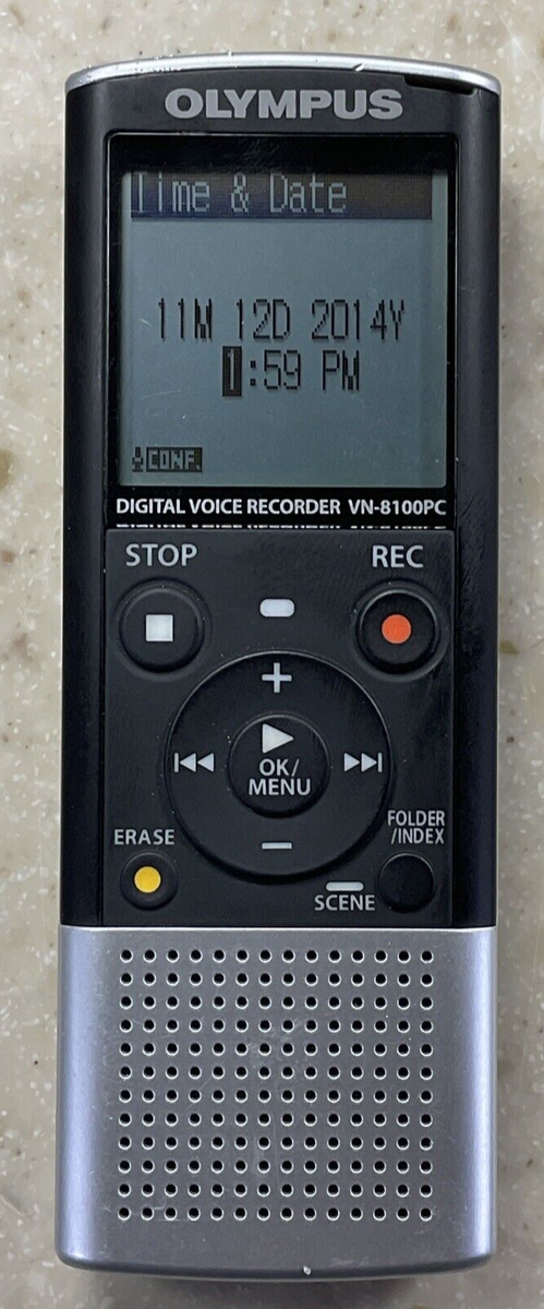 Olympus VN-8100PC Digital Voice Recorder with Built-in Speakers