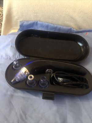 DERMASUCTION Derma Suction Pore Cleaning Device Vacuum Action Cordless