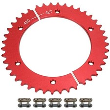 Go Kart Split Sprocket 420 Chain 42T for Predator 301cc 420cc 212cc Engines