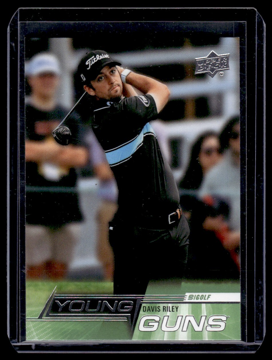 2024 Upper Deck Golf Young Guns Davis Riley Rookie #131