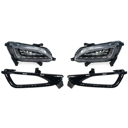 Pair LED Fog Lamp Daytime Running Drive Light For Hyundai Tucson 2016-2018 2017 - Bild 2 von 6