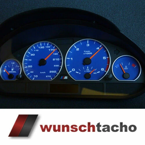 Supporti blu per plance e cruscotti di auto tuning ed elaborate