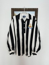 Vintage Newcastle United 1958 Football Toffs Retro Shirt Soccer Jersey Mens Sz L