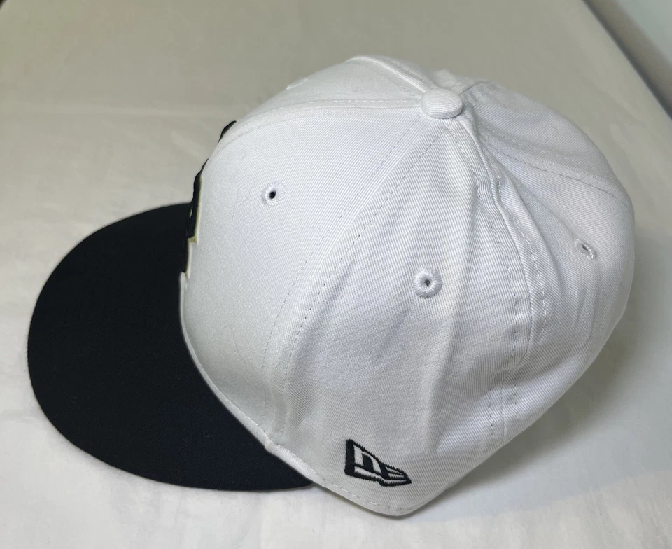 Gorra New Era 59FIFTY Long Beach State 49ers blanca negra ajustada talla 7 1/8 Foto 2 de 4