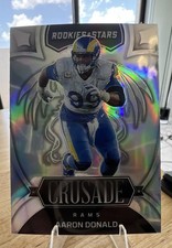 2022 Panini Rookies & Stars - Crusade Aaron Donald #CR-10 Silver Prizm
