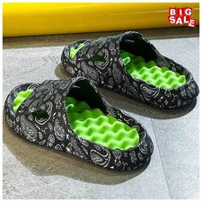 Unisex Lightweight Platform Massage Slippers Summer Comfort Sandals