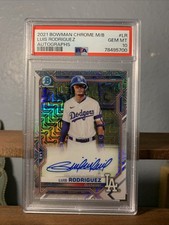 Luis Rodriguez 2021 Bowman Chrome - Mega Box Chrome Mojo Autographs #BCMA-LR...