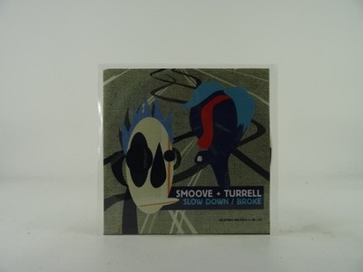 SMOOVE + TURRELL SLOW DOWN (A74) 2 Track Promo CD Single including Picture Sleev