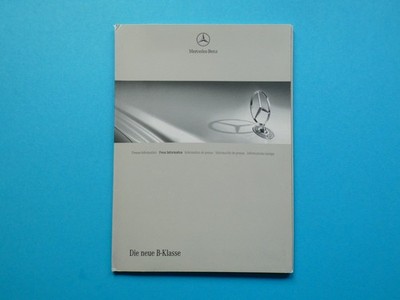 Brochure / Press Kit / Press Release - Mercedes - B-Class - 02/2005