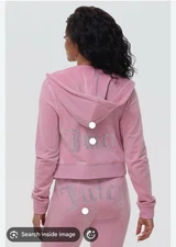 Juicy Couture Women's Flamingo Pink Tracksuit Set Size Medium