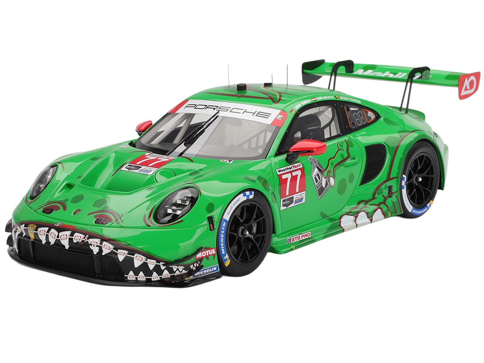 PORSCHE 911 GT3 R #77 REXY GTD PRO WINNER 12H SEBRING 2025 1/18 TOP SPEED TS0684