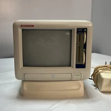 Remington Security Monitor TV Two Channel 5.5” Black & White Working