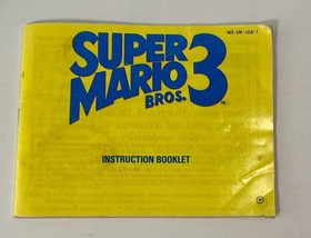 Super Mario Bros. 3 Nintendo Entertainment System 1985 NES con manuale e testato