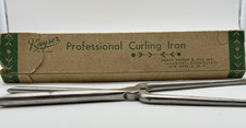 Antique Vintage CURLING IRON-Kayser Professional NYC-Heavy metal-1930's