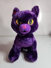 Build A Bear Dark Purple Moon Kitty Cat Halloween Plush 2020 12" Soft Rare
