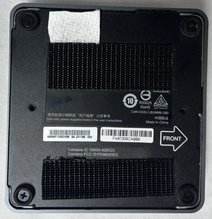 Intel NUC7i3NBK Core i3-7100U 2,4 ГГц 4 ГБ m.2 256 ГБ NoOS Win10 Iot Ent 2016 сертификат подлинности - Изображение 4 из 4