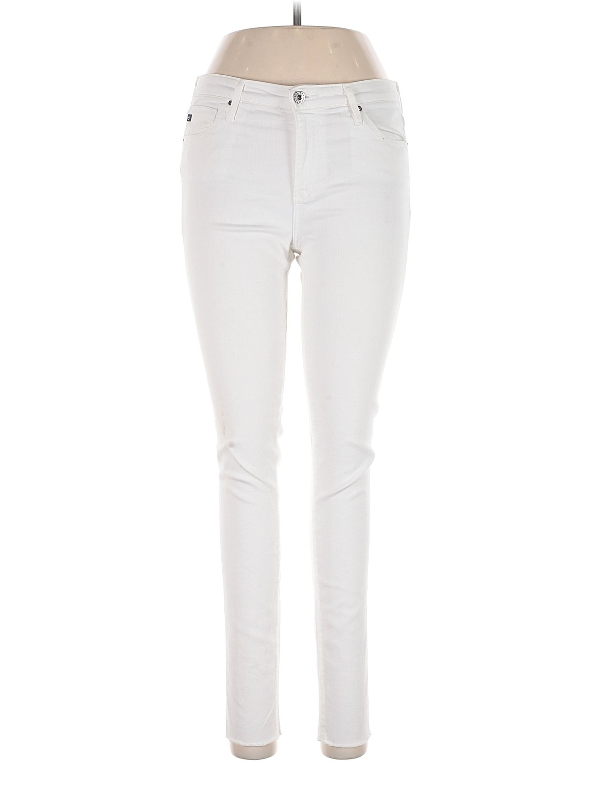 Adriano Goldschmied Women White Jeans 28W