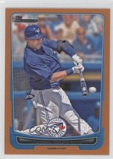 2012 Bowman Orange Border 180/250 Yunel Escobar #21 1c7