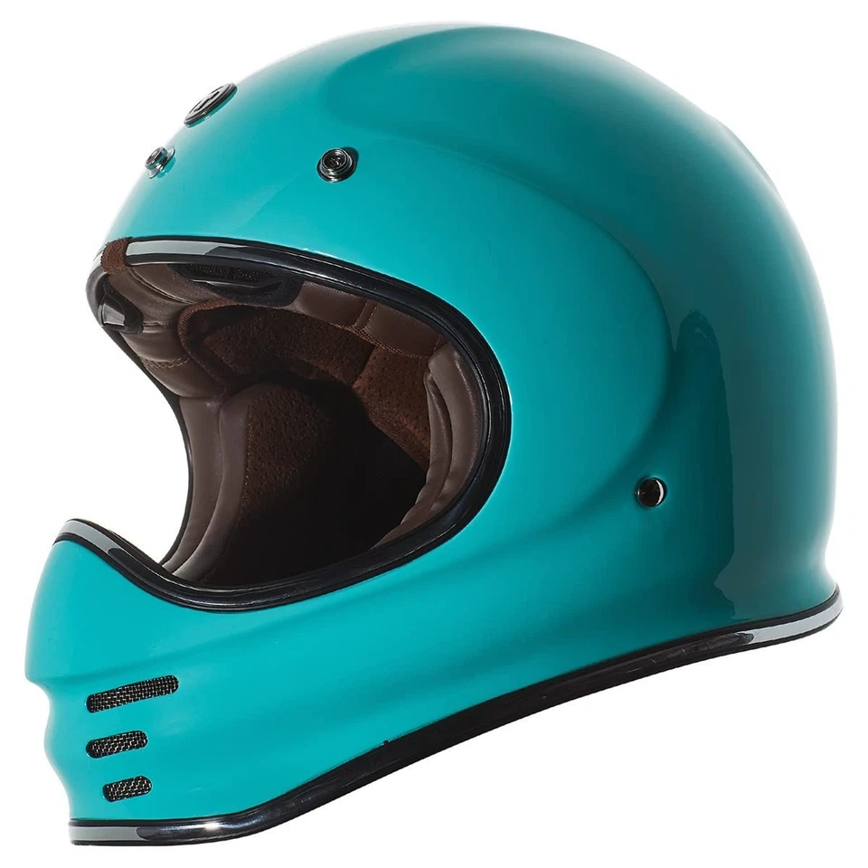 Torc T3 Retro Classic Helmet Gloss Robin Egg Blue Size X-Large - T347:25 - Image 4 of 4