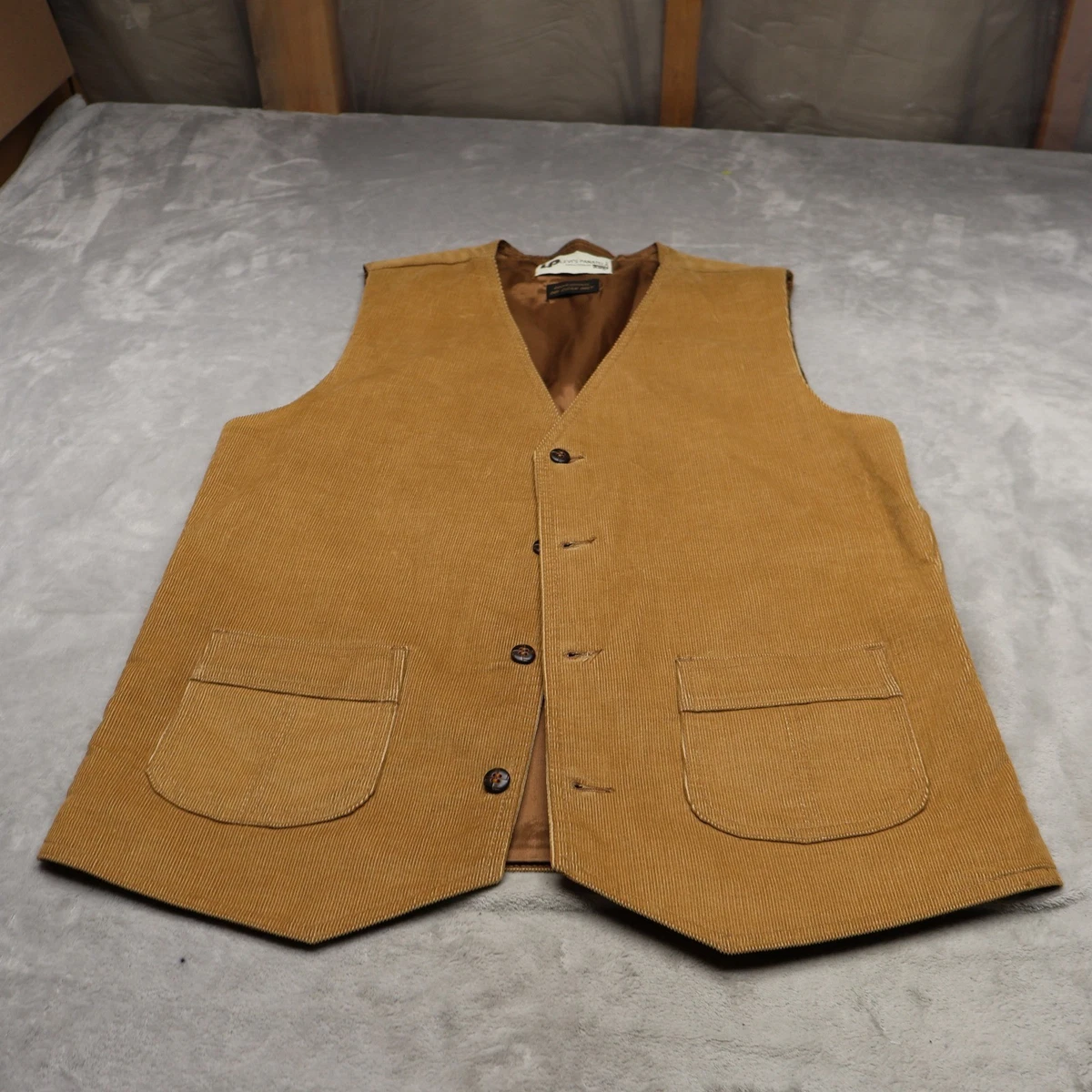 Corduroy Vintage Vests for Men for sale - eBay