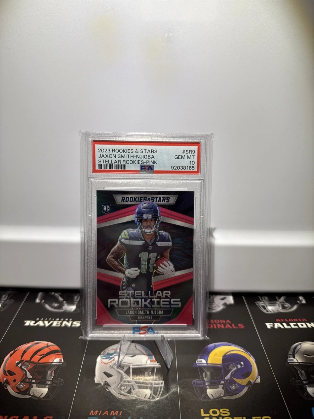 Jaxon Smith-Njigba Panini Rookies & Stars Stellar Rookies #SR9 Pink