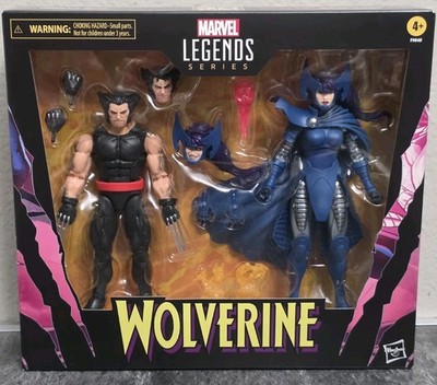 Marvel Legends Series Wolverine & Psylocke 2 Pack Figure Set 50 Year Anniversary