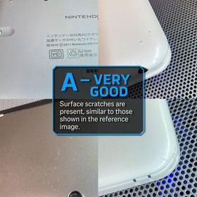 Nintendo 3DS XL LL Console Region Free Very Good 64GB SD USB Cable Stylus Tested