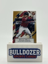 2025 Topps Pristine Steven Kwan Gold Refractor /50