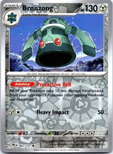 Pokemon Bronzong SV: Prismatic Evolutions PRE REVERSE HOLO 067/131 NM TCG